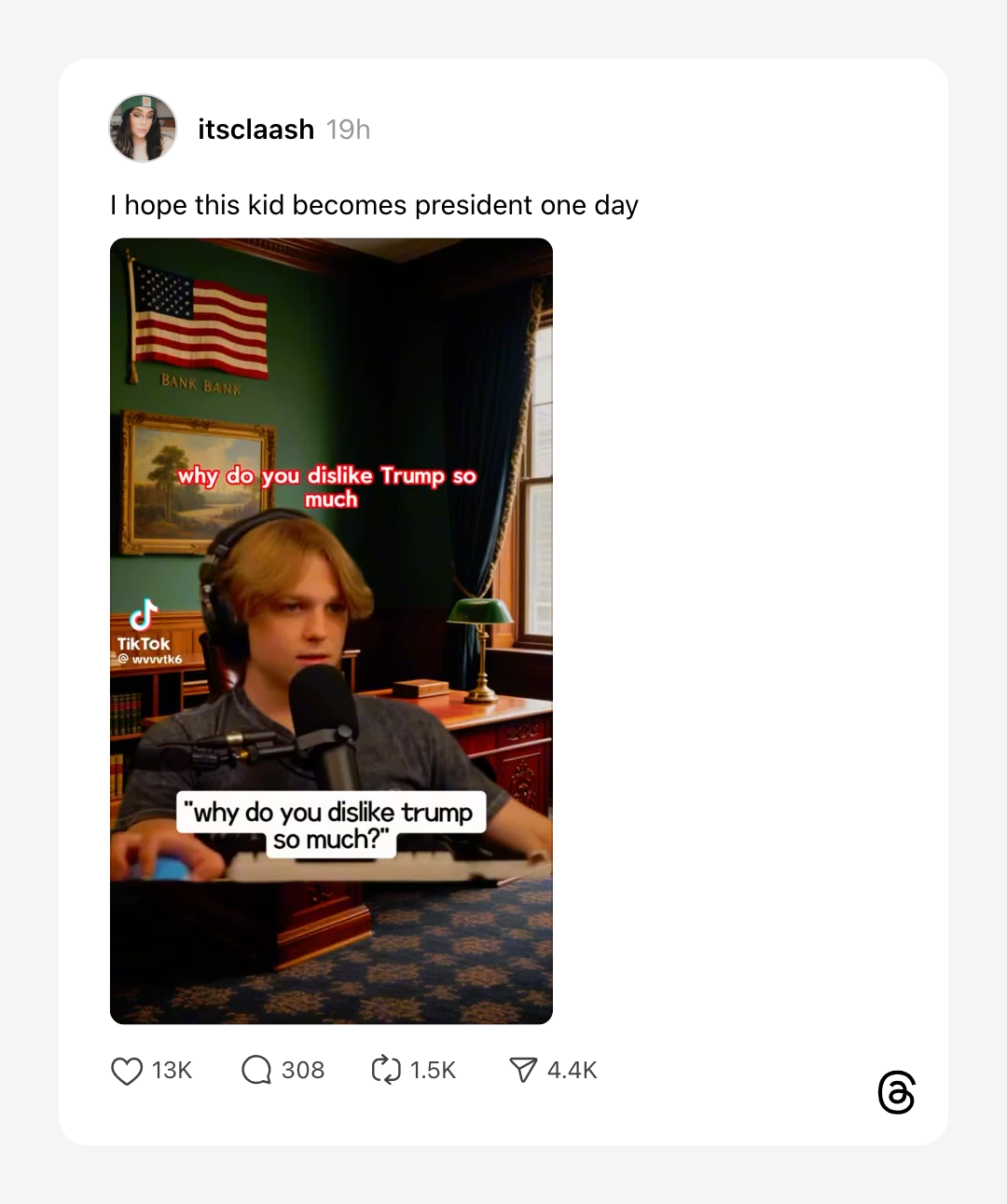Why Do You Dislike Trump So Much?